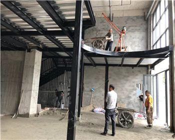 東鯧施工案例-簡陽退役軍人孵化基地